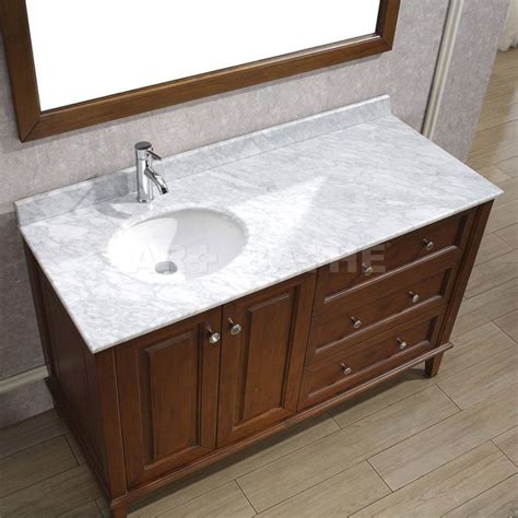 60 inch vanity top single sink left side - 66. Color: White. Style Selections. Davies 36-in White Single Sink Bathroom Vanity with White Cultured Marble Top (Mirror Included) Shop the Collection. Find My …